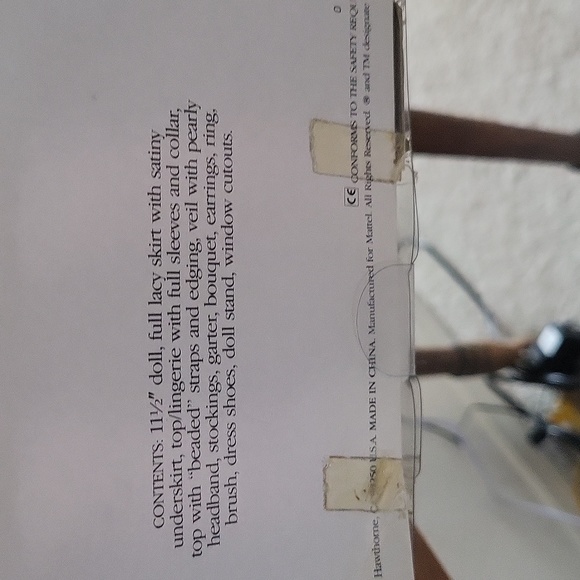 Vintage 1989 Wedding Fantasy Barbie - Picture 4 of 8